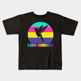 I Love Hummers Kids T-Shirt